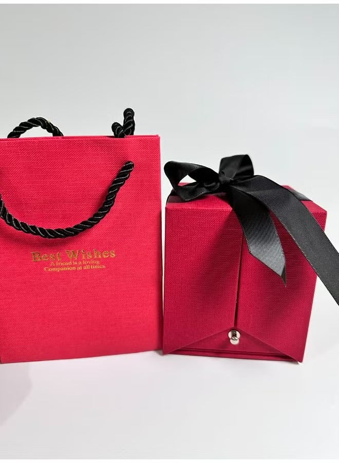 Acrylic Double Open Rose Gift Packing Box - Image 3